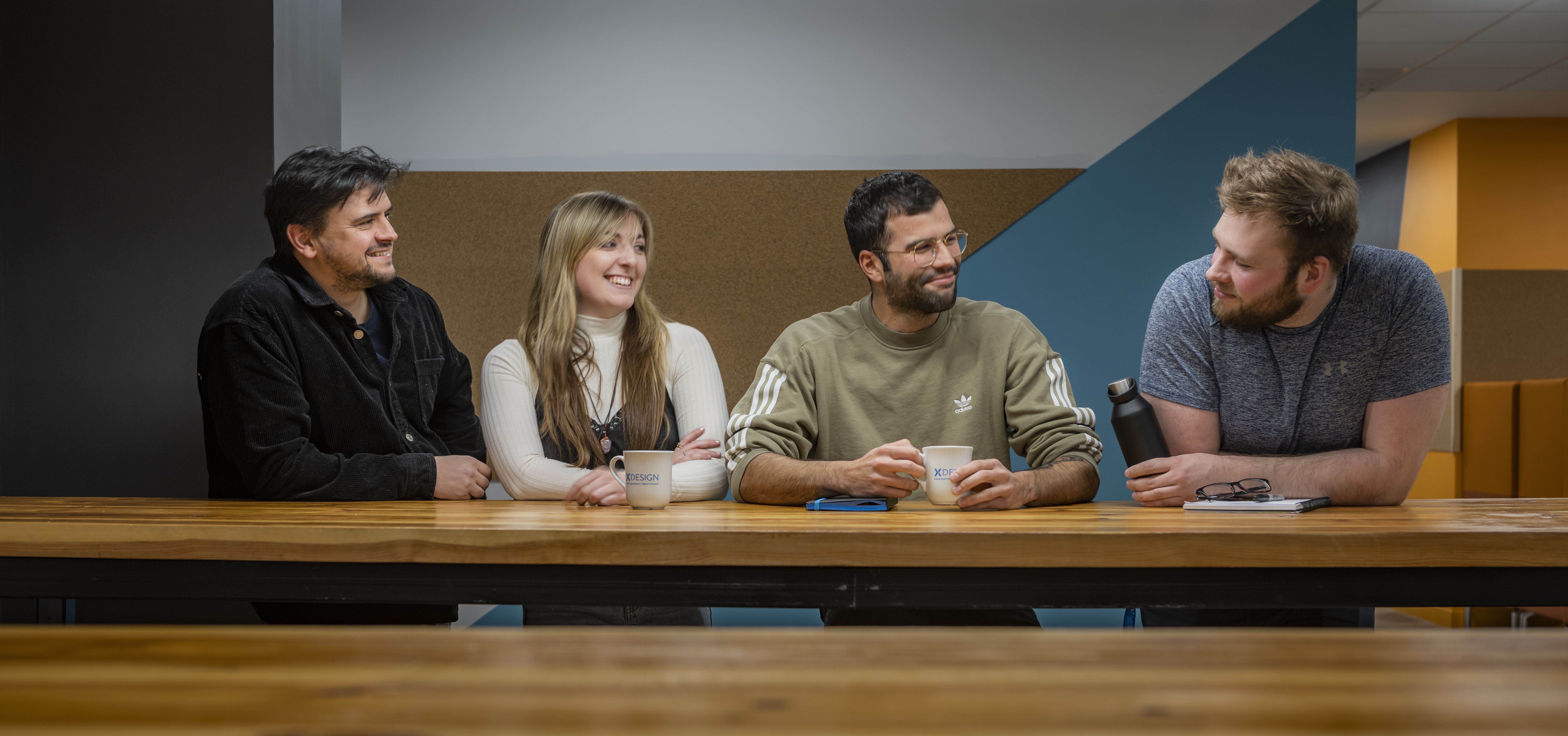 Employee meeting in xDesign office