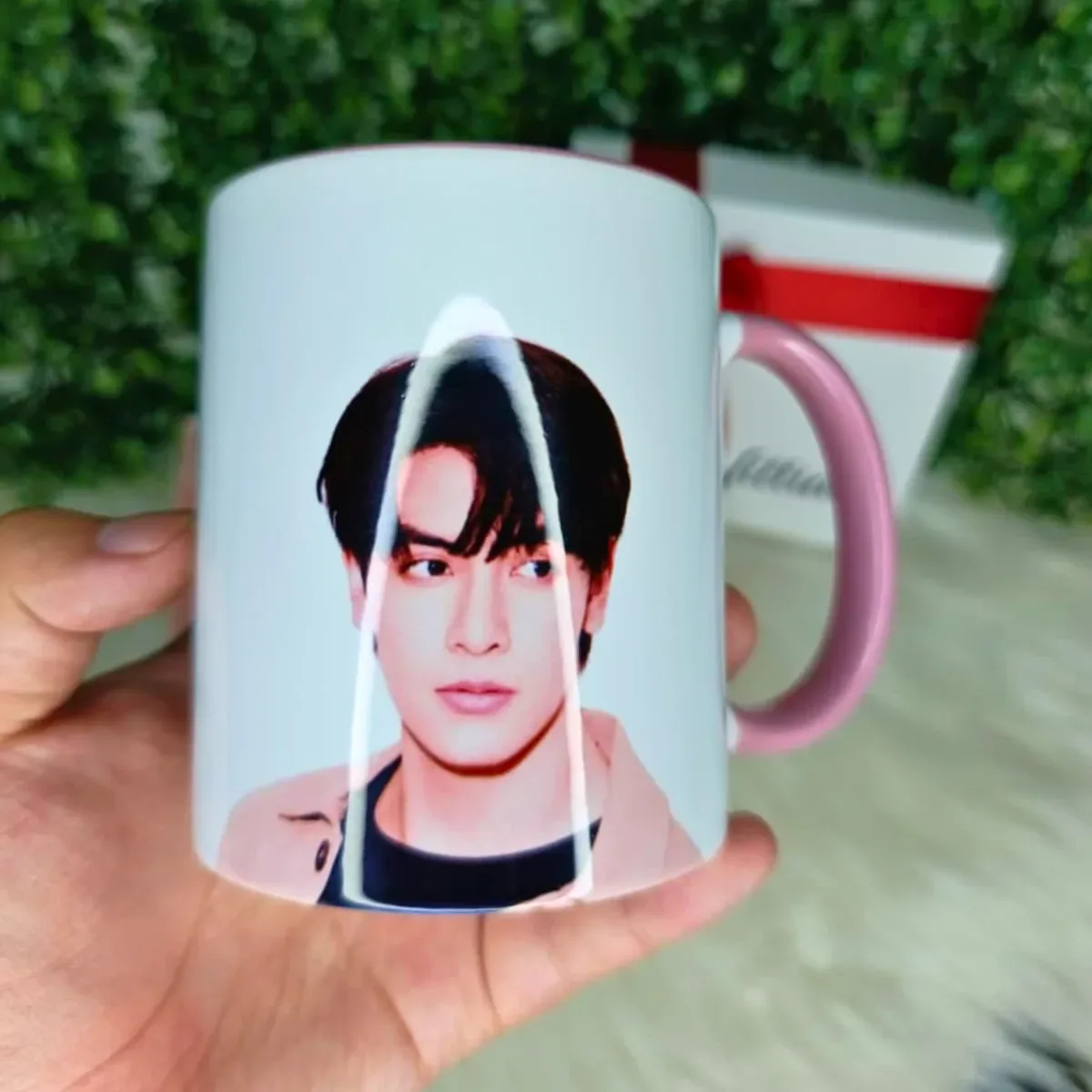 Taza 11 oz - Asa e Interior de Color Personalizada vista 2