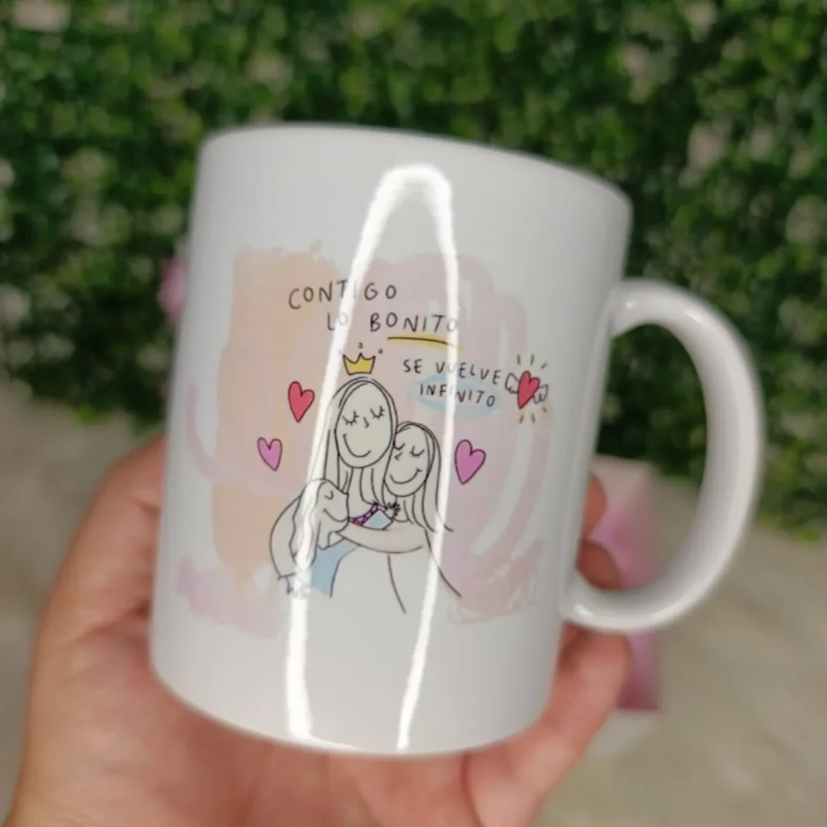 Taza 11 oz - Blanca Personalizada vista 4