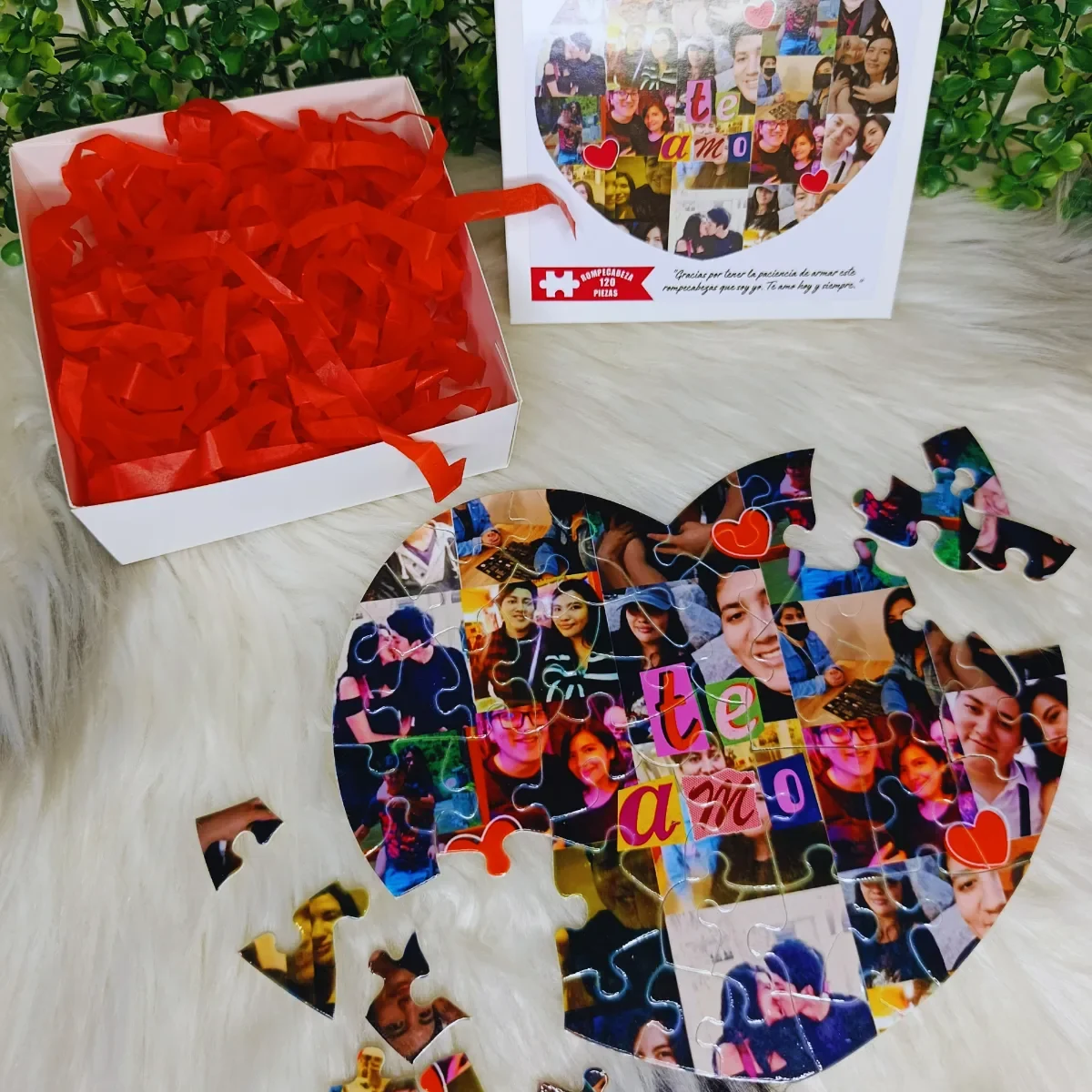 Rompecabeza Corazón - Personalizado