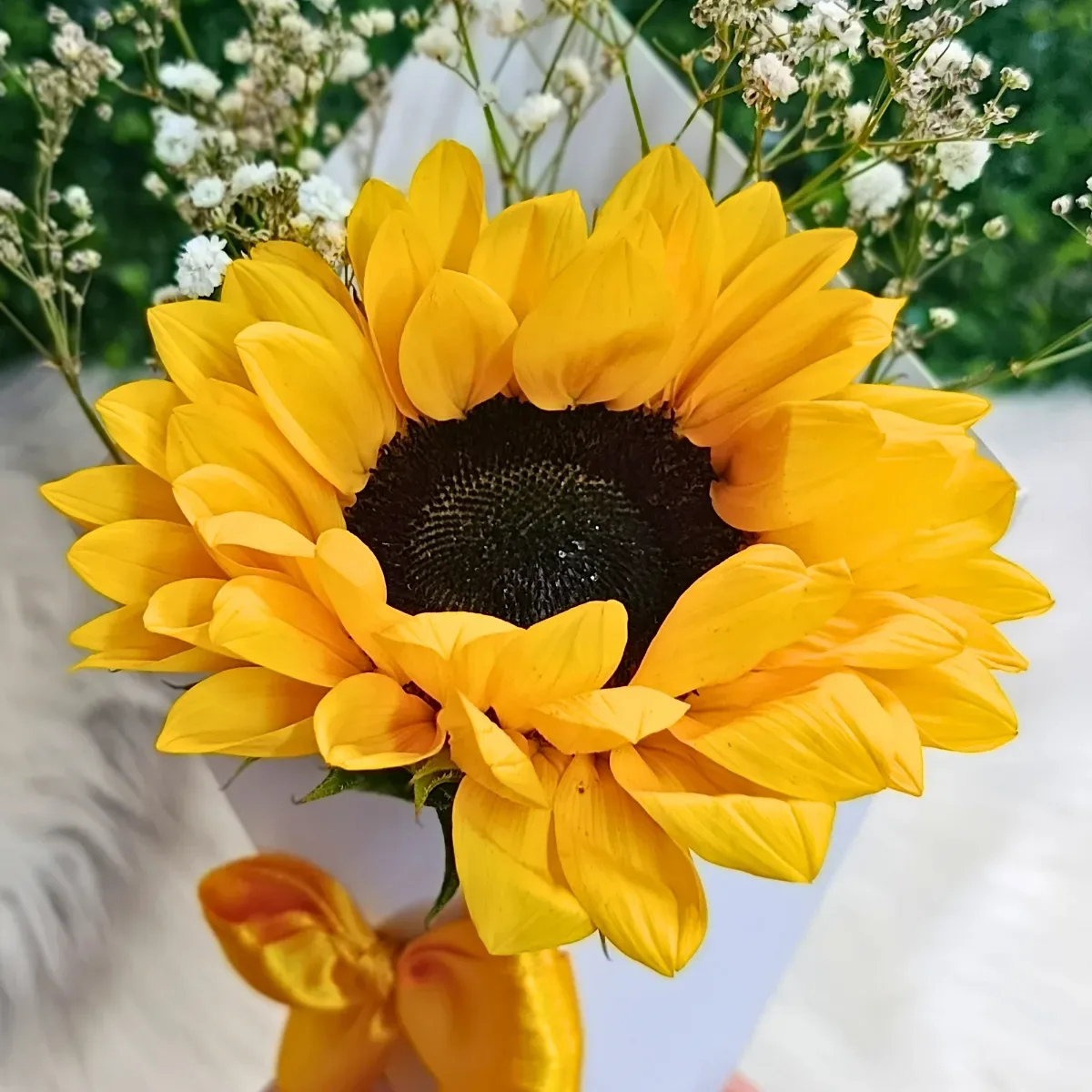 Mini Ramo Girasol Natural