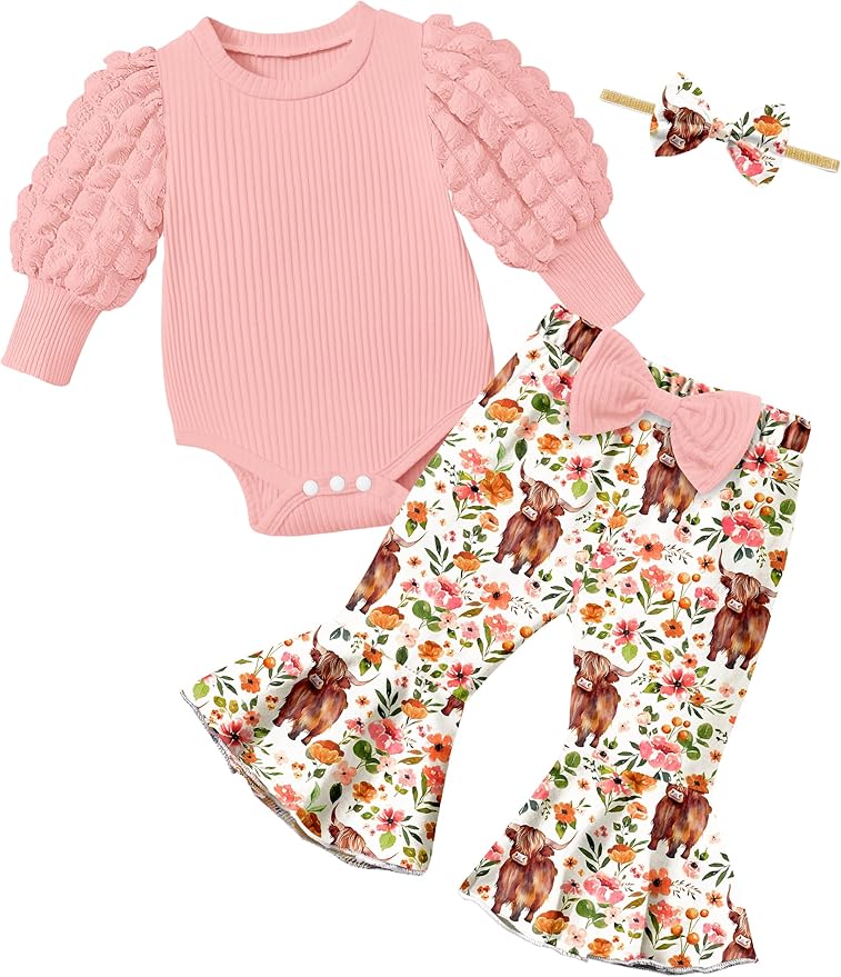 NAPU Baby Girl Clothes Long Sleeve