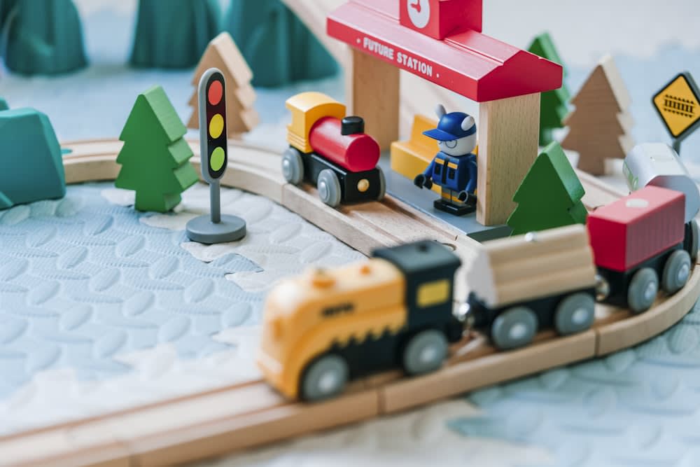 Wooden Stacking Rings Toy