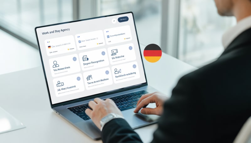 The New "Work and Stay Agency" Launch: Unified Digital Platform for German Visa Processing and Degree Recognition (2026)