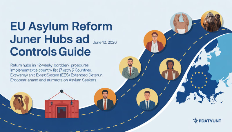 EU Asylum Reform June 2026: Return Hubs and Border Controls Guide