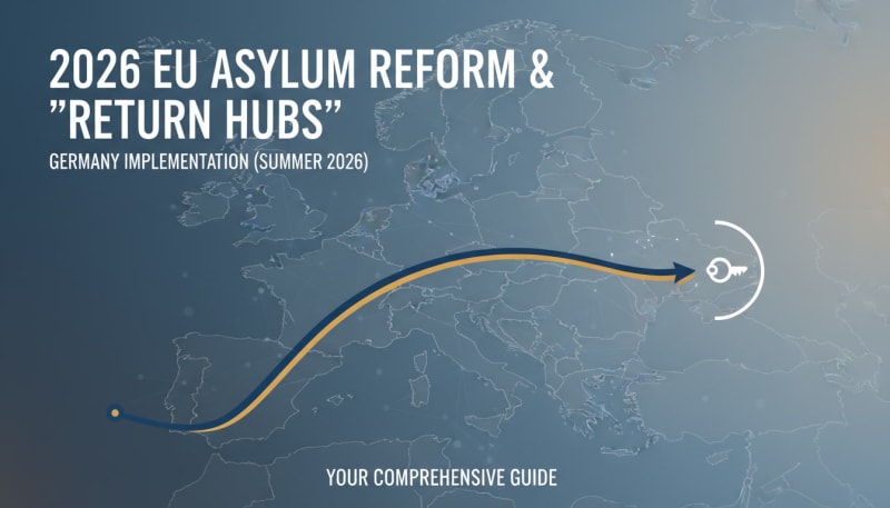 2026 EU Asylum Reform & "Return Hubs": Implementation of New EU Asylum Pact in Germany (Summer 2026)