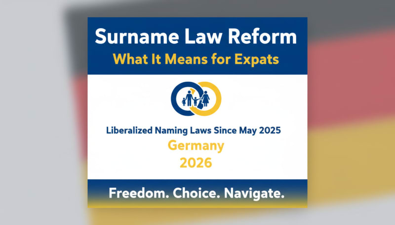 Surname Law Reform: What It Means for Expats - Liberalized Naming Laws Since May 2025