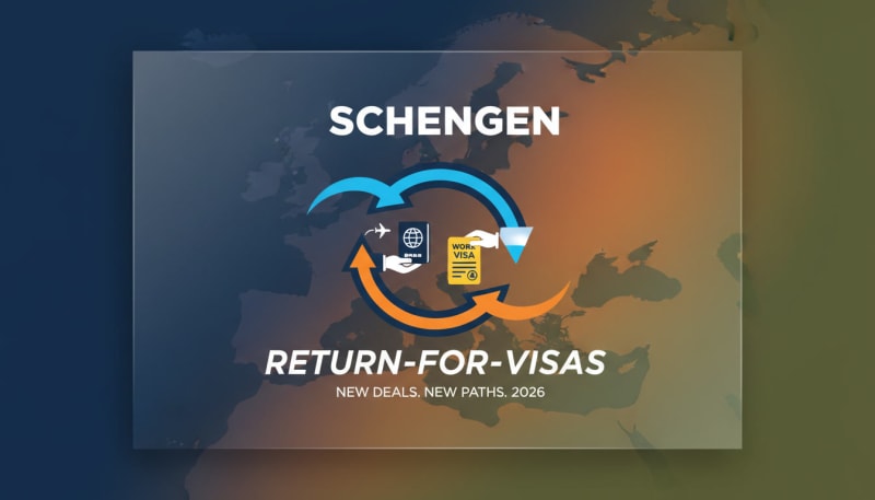Schengen "Return-for-Visas" Deals: How New Agreements Impact Work Visa Applications from Western Balkans and North Africa (2026)