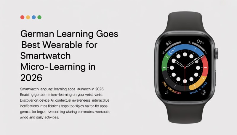German Learning Goes Wearable: Best Apps for Smartwatch Micro-Learning in 2026