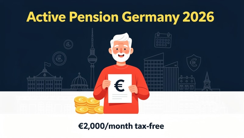 Active Pension Germany 2026: €2,000 Tax Exemption