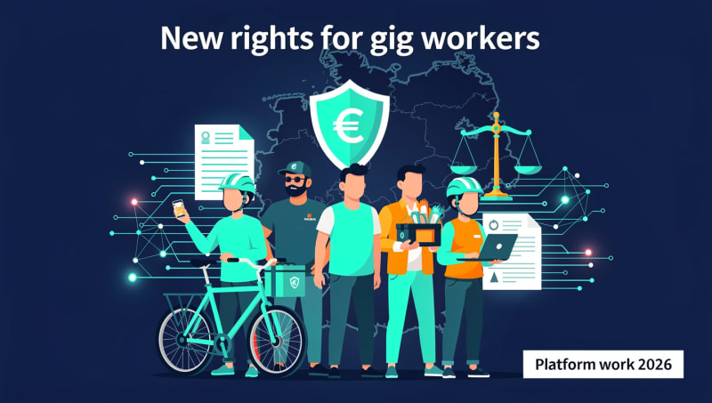 Platform Work Directive Germany 2026: New Rights for Gig Workers
