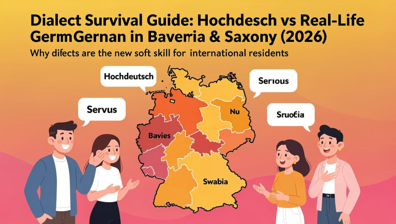 Dialect Survival Guide: Understanding the Difference Between Hochdeutsch and What People Actually Say in Bavaria or Saxony (2026)