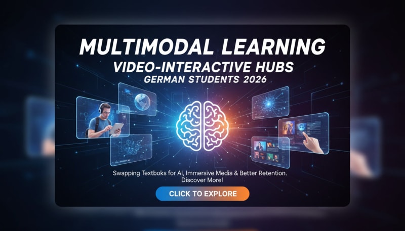 Multimodal Learning: Why 2026 German Students are Swapping Textbooks for Video-Interactive Hubs