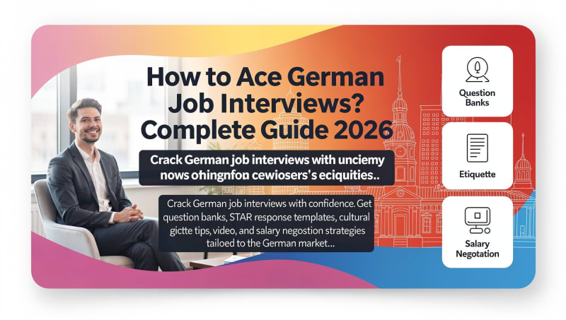 How to Ace German Job Interviews? Complete Guide 2026 | German Online Tests