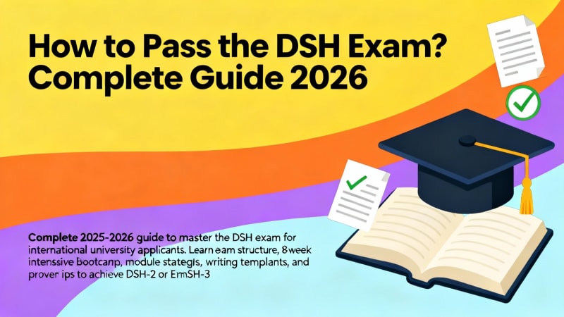 Example Dsh How to Pass the DSH Exam? Complete Guide 2026 | German Online Tests