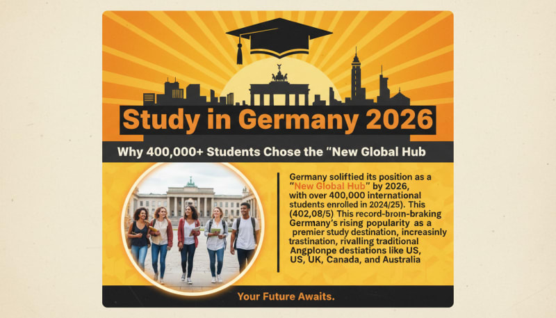Study in Germany 2026: Why 400,000+ Students Chose the "New Global Hub"