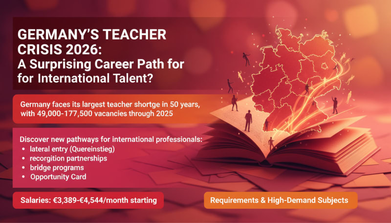 Germany's Teacher Crisis 2026: A Surprising Career Path for International Talent?