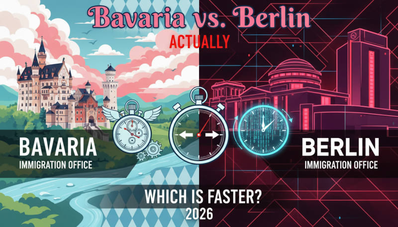 Bavaria vs. Berlin: Which Immigration Office is Actually Faster in 2026?
