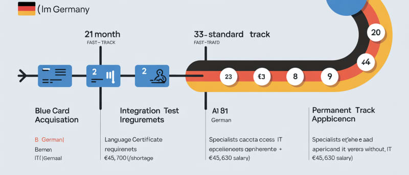 EU Blue Card to Permanent Residency: Complete 2026 Timeline