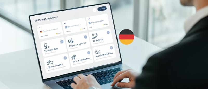 The New "Work and Stay Agency" Launch: Unified Digital Platform for German Visa Processing and Degree Recognition (2026)