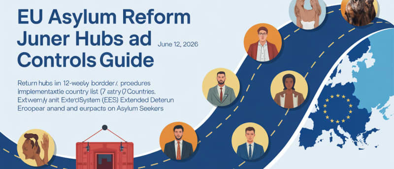 EU Asylum Reform June 2026: Return Hubs and Border Controls Guide