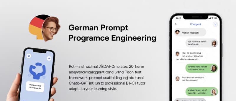 German Prompt Engineering: 20 Advanced ChatGPT Templates to Turn AI into Your Personal German Tutor (2026)