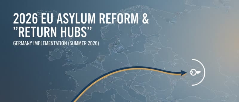 2026 EU Asylum Reform & "Return Hubs": Implementation of New EU Asylum Pact in Germany (Summer 2026)