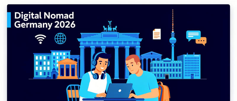 Digital Nomad's Guide to Germany: Language and Legal Requirements for Remote Workers (2026)