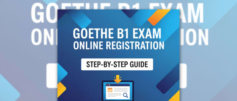 How to Book Goethe B1 Exam Online