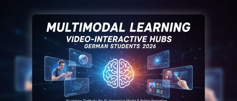 Multimodal Learning: Why 2026 German Students are Swapping Textbooks for Video-Interactive Hubs