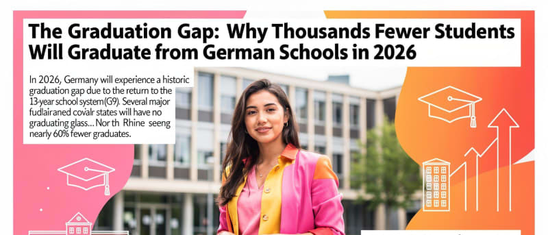 The Graduation Gap: Why Thousands Fewer Students Will Graduate from German Schools in 2026