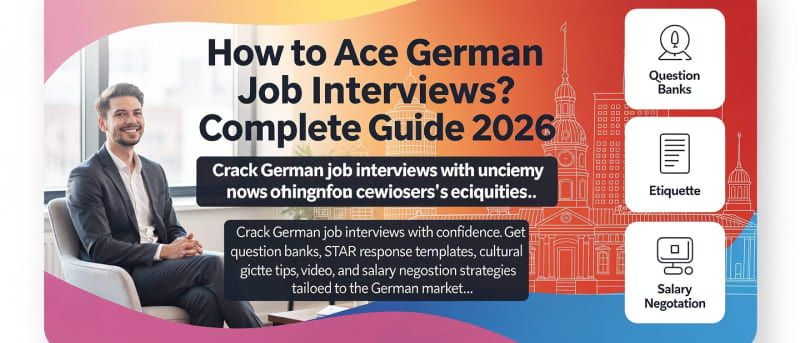 How to Ace German Job Interviews? Complete Guide 2026