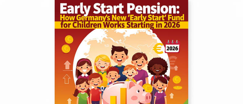 Early Start Pension: How Germany's New "Early Start" Fund for Children Works Starting in 2026