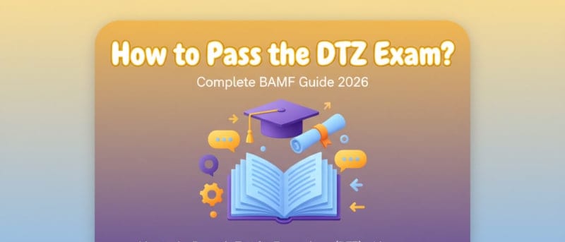 How to Pass the DTZ Exam? Complete BAMF Guide 2026