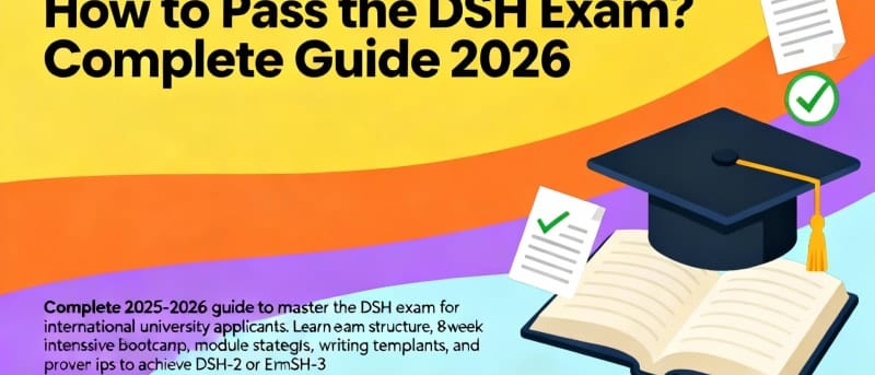 How to Pass the DSH Exam? Complete Guide 2026