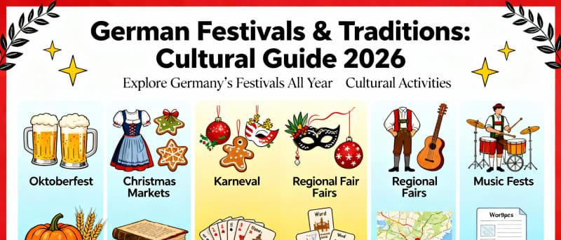 2026 German Festivals Calendar: Dates & Local Traditions