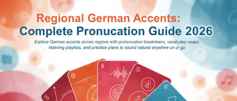Regional German Accents: Complete Pronunciation Guide 2026