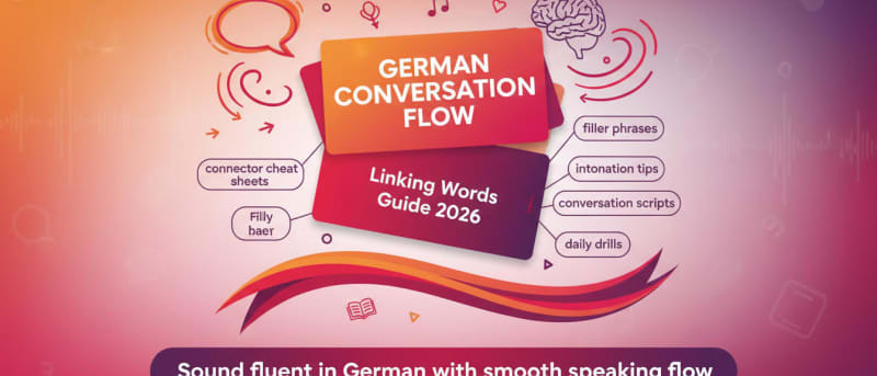 2026 German Conversation Connectors: How to Achieve Natural Flow