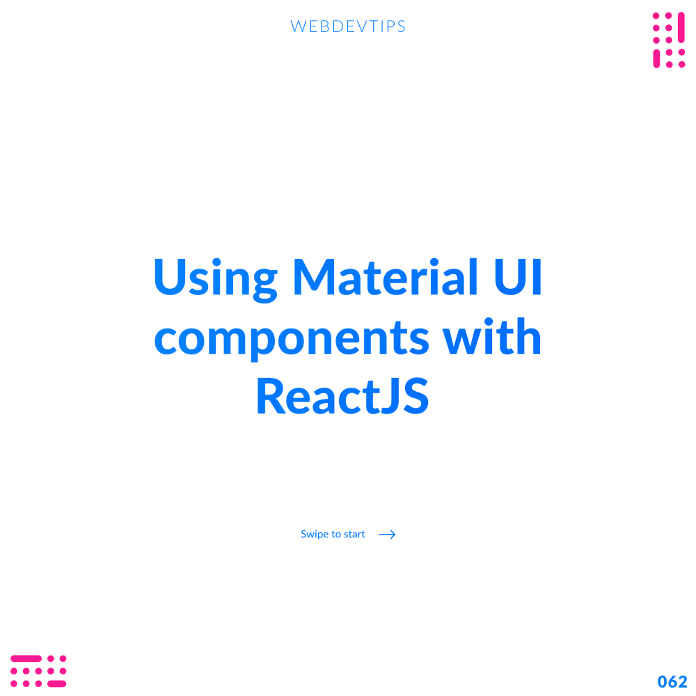 Using Material UI components with reactJS