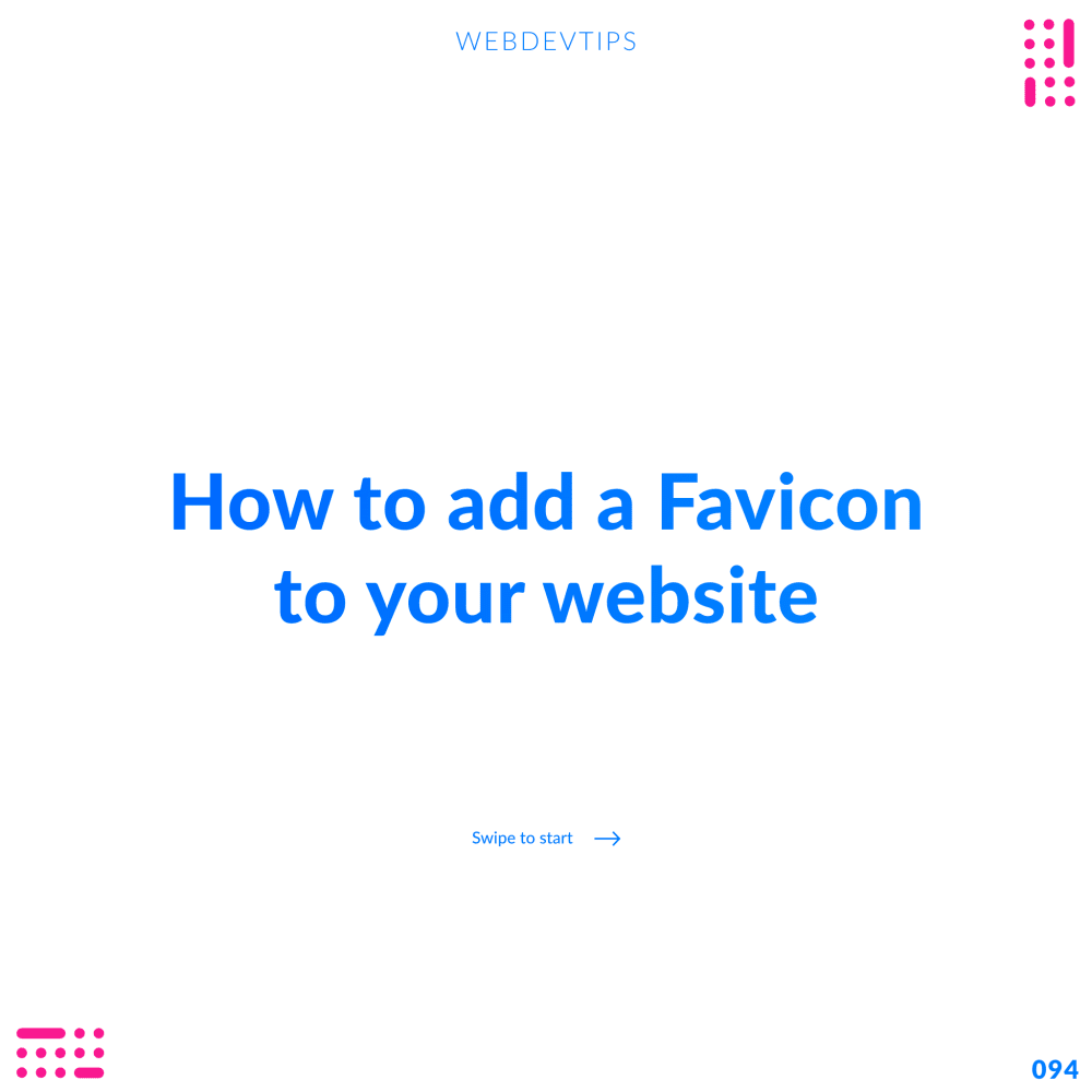 How to add a Favicon to your website