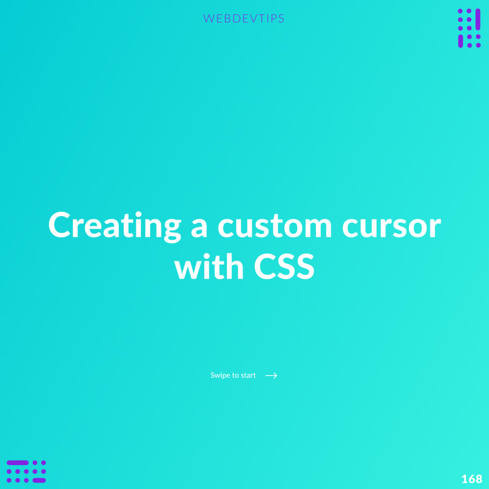 Creating a custom cursor with CSS