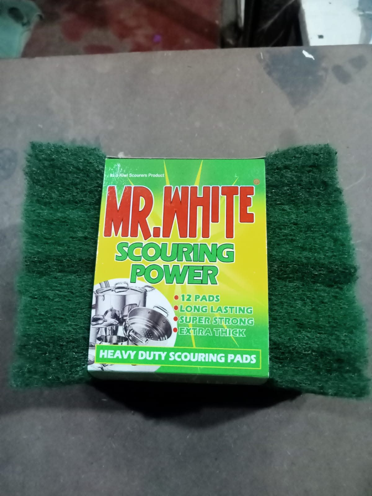 Green Cleaning Scrub Pads