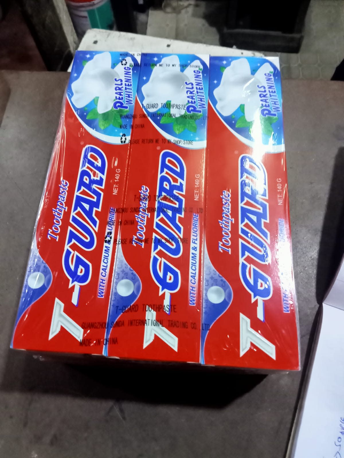 1Piece of T-Guard Toothpaste