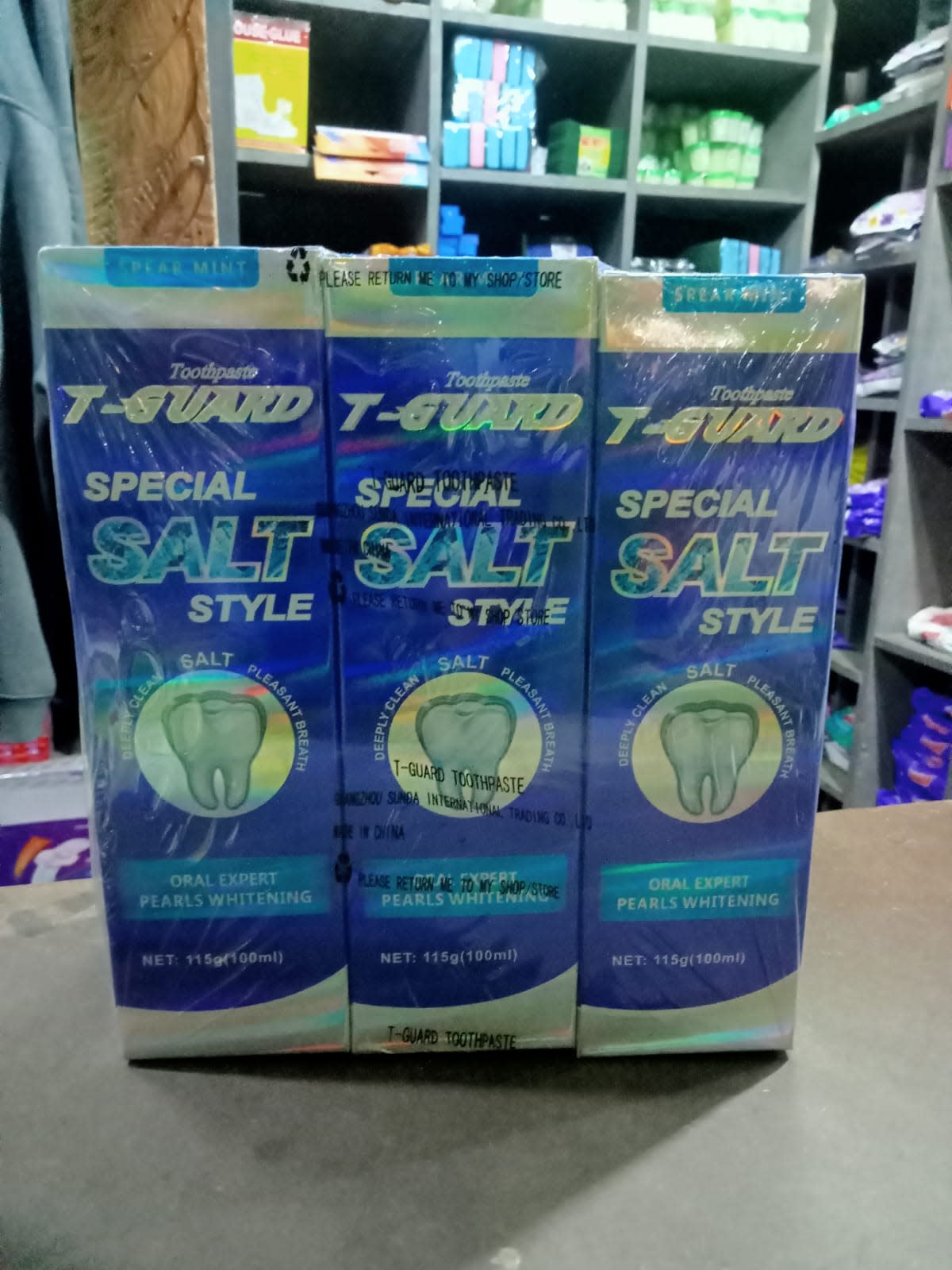 1 piece of T-Guard Special Salt Toothpaste