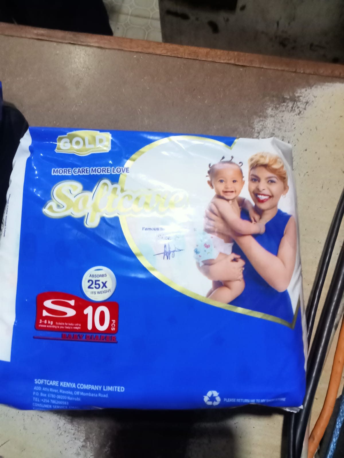Softcare Baby Diapers 3–6kg – 10 Pieces