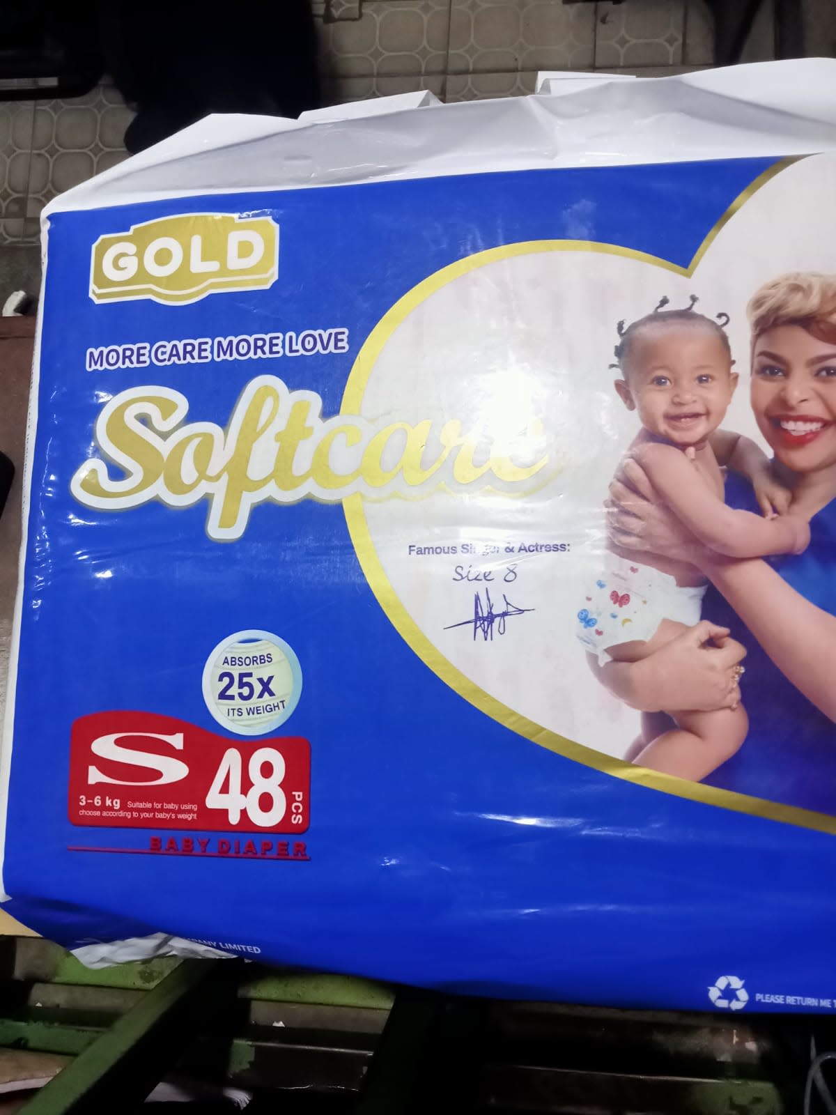 Softcare Baby Diapers 3–6kg – 48 Pieces