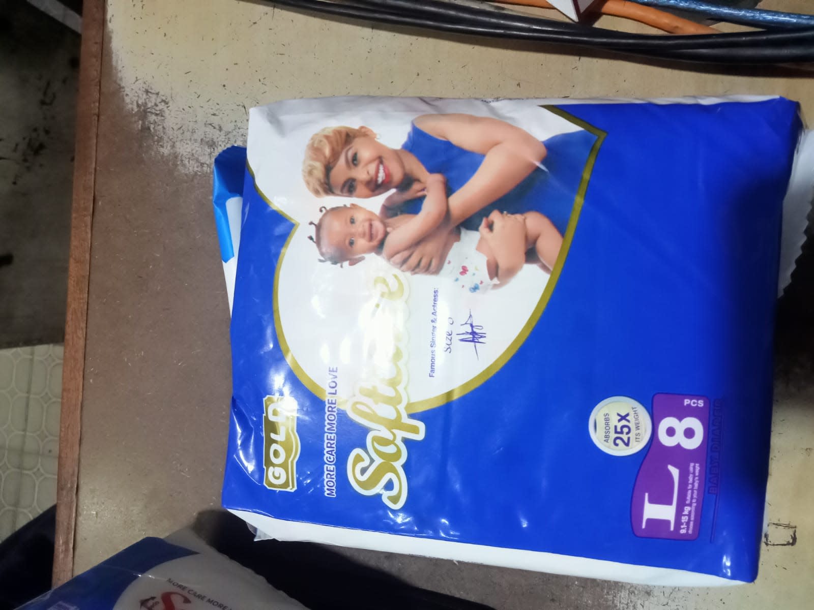 Softcare Baby Diapers 9.1–15kg – 8 Pieces