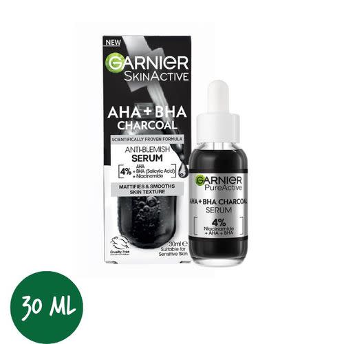 Garnier Pure Active Anti-Blemish Charcoal Serum – 30ml