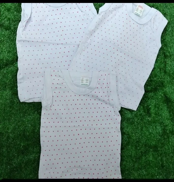 3-Pack Baby Cotton Sleeveless Vest | Soft Newborn Singlet for Boys & Girls