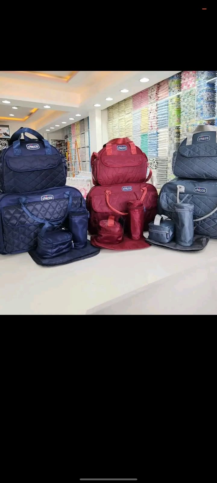 5-Piece Baby Diaper Bag Set | Multi-Function Mommy Maternity Travel Bag